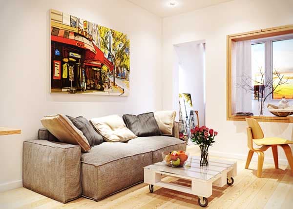 Căn nhà “chật chội” nhưng thoải mái, tiện nghi cho vợ chồng mới cưới