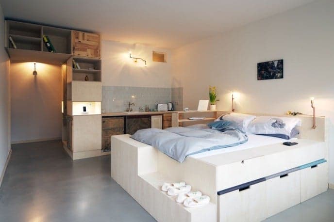 Hô biến căn hộ chỉ 30m2 trở nên thoải mái, tiện nghi