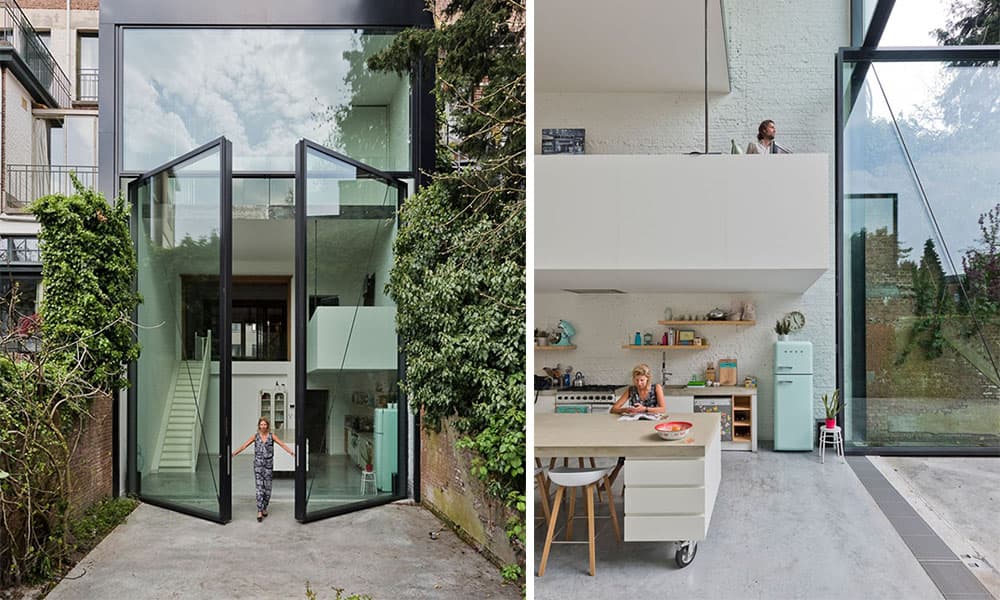 Half House: Kết cấu độc đáo sau cải tạo của một nửa căn nhà có cửa kính xoay lớn nhất Thế Giới