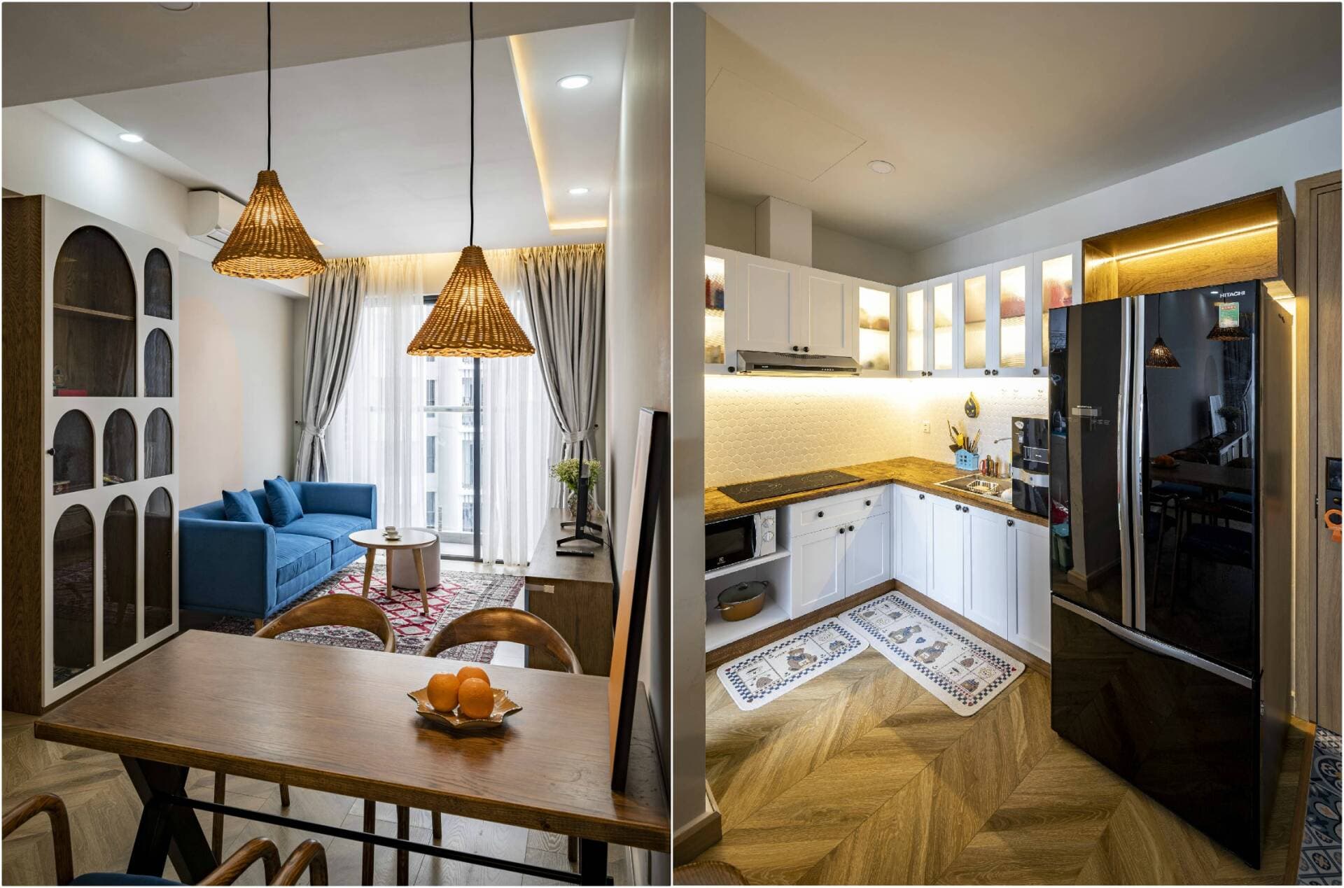 Căn hộ 63m2 được thiết kế dành riêng cho gia đình trẻ bận rộn và có em bé