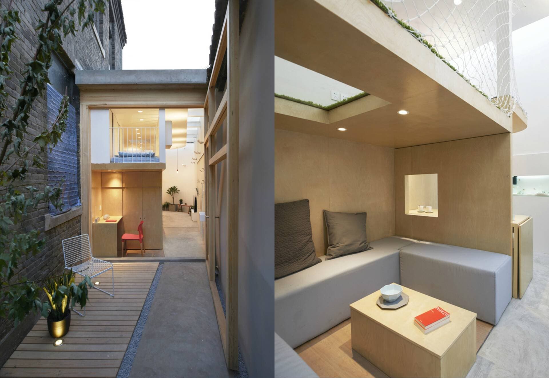 Ngôi nhà chữ L 43m2 với không gian sống tiện nghi cho gia đình 6 người