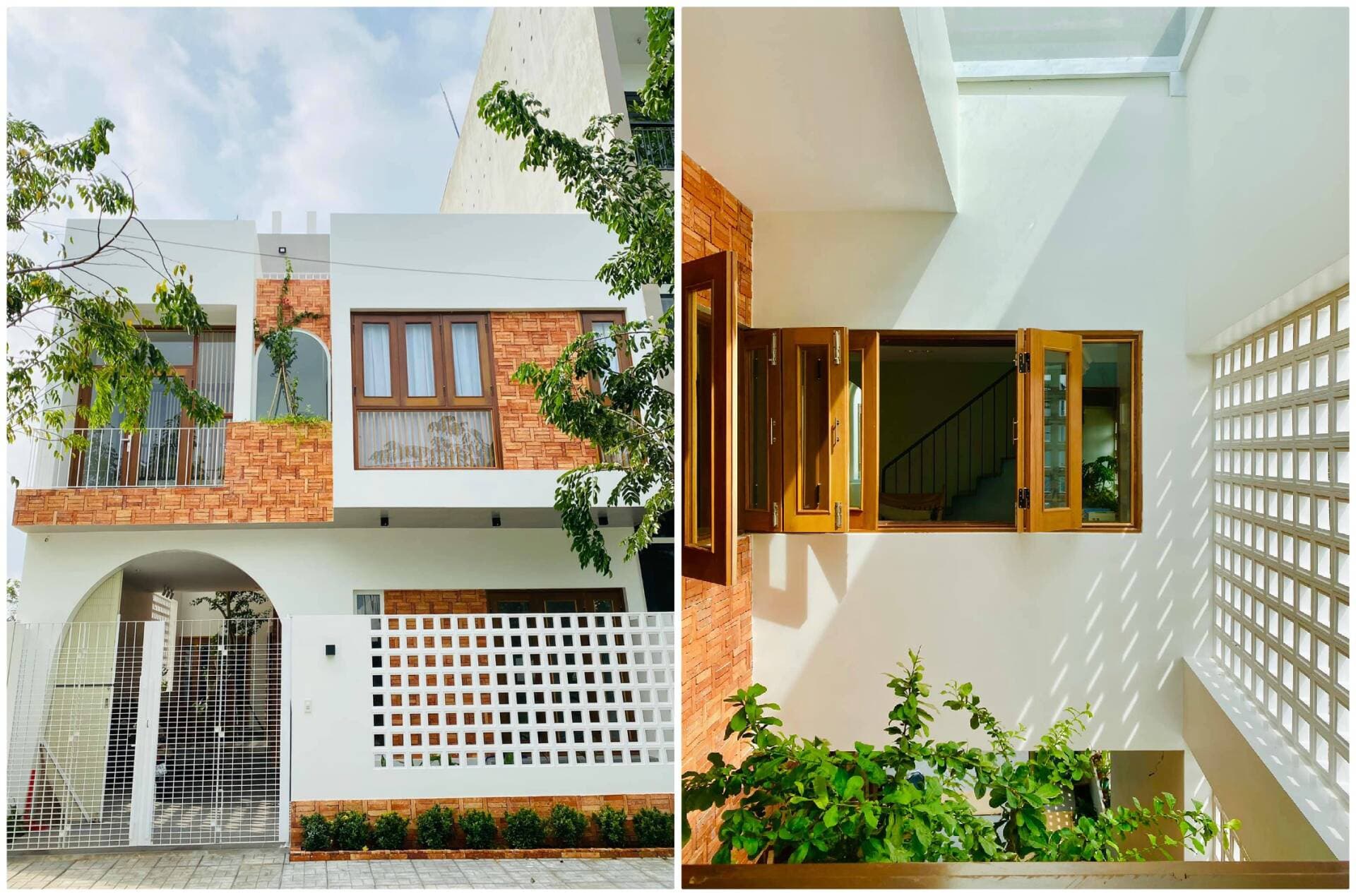 Nhà phố 8x16 tại Quảng Ngãi là tổ ấm xanh thoáng, bình yên của gia đình 4 người