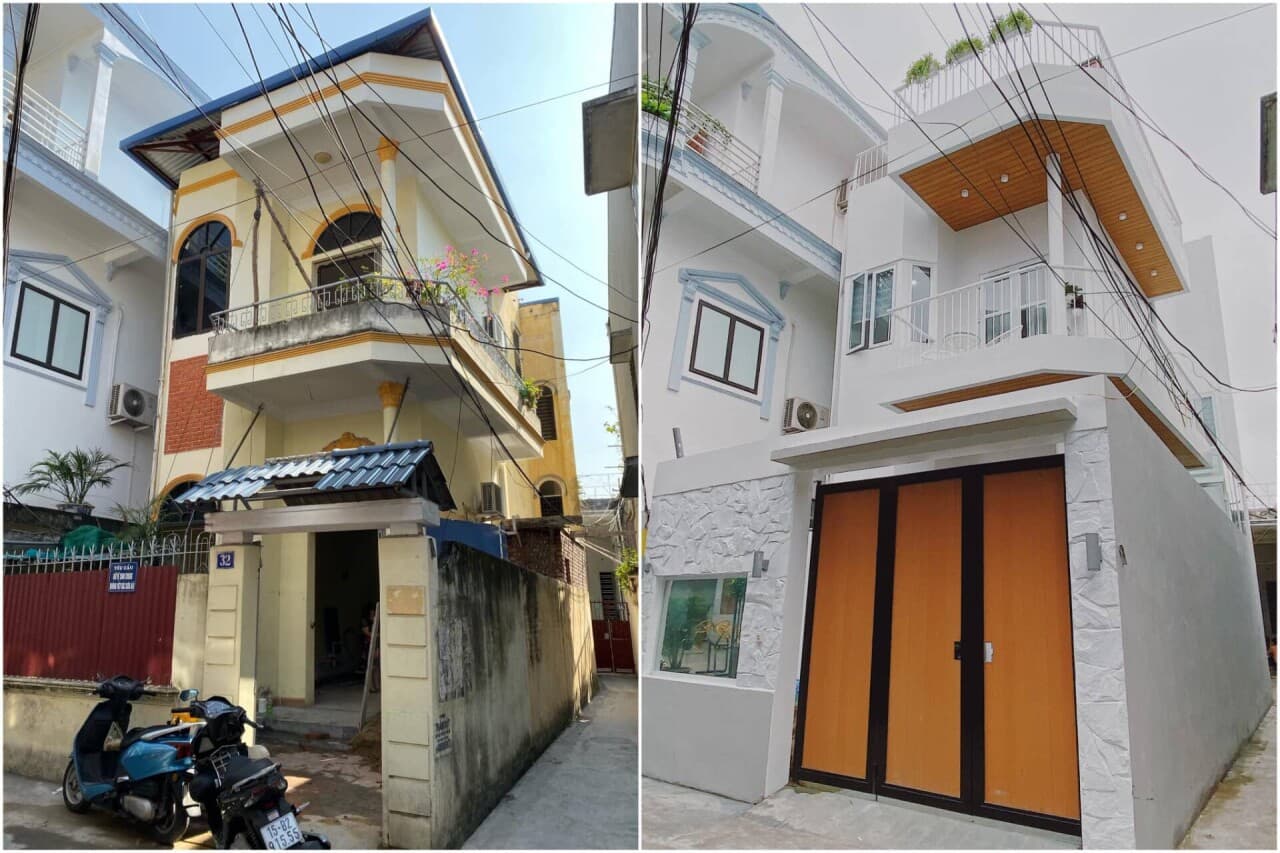 Bỏ ra 700 triệu “đập đi xây lại”, vợ chồng Việt ngỡ ngàng khi có được ngôi nhà 3 tầng khang trang sau nhiều năm ở trọ