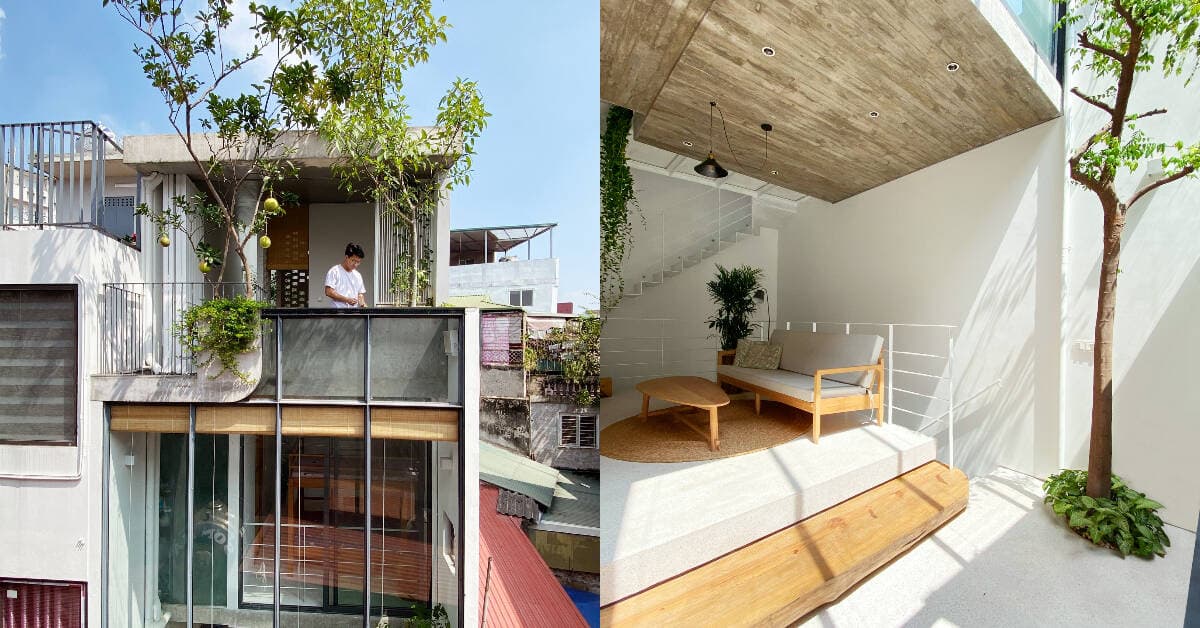 Nhà 4x6m thiết kế xoá tan mọi nhược điểm của nhà trong ngõ hẹp 1m