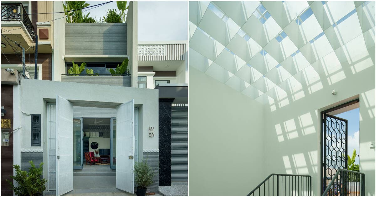695 House - nhà 4x16m trong hẻm, thiết kế đơn giản mà đẹp, đủ ấm cúng cho gia đình 4 người