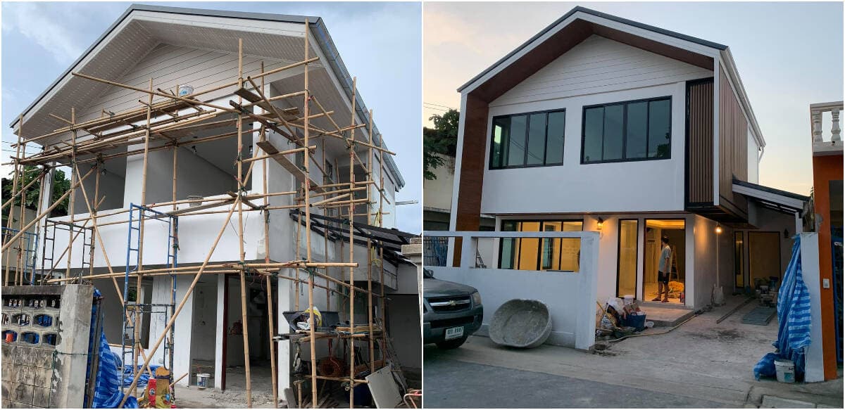 Tổng hợp những ngôi nhà thay đổi 'một trời một vực' sau cải tạo