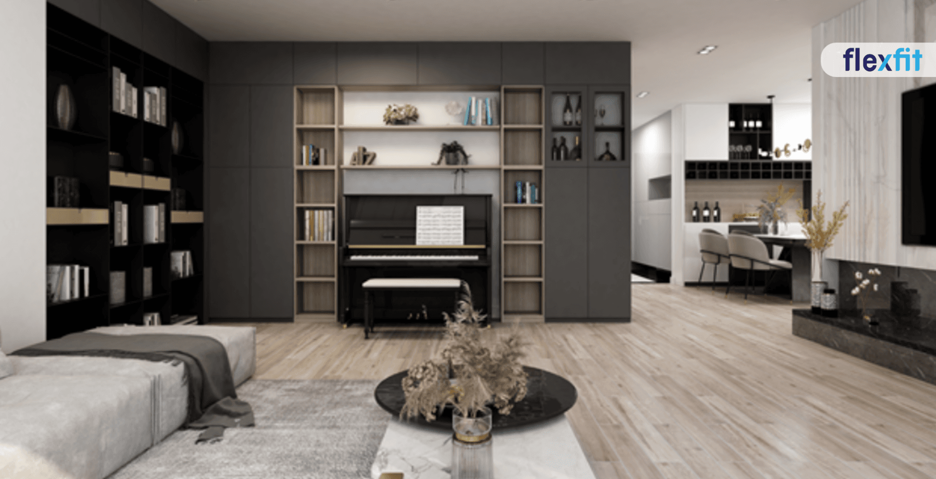 Căn hộ tân hôn thanh lịch, sang trọng chào hạnh phúc mới