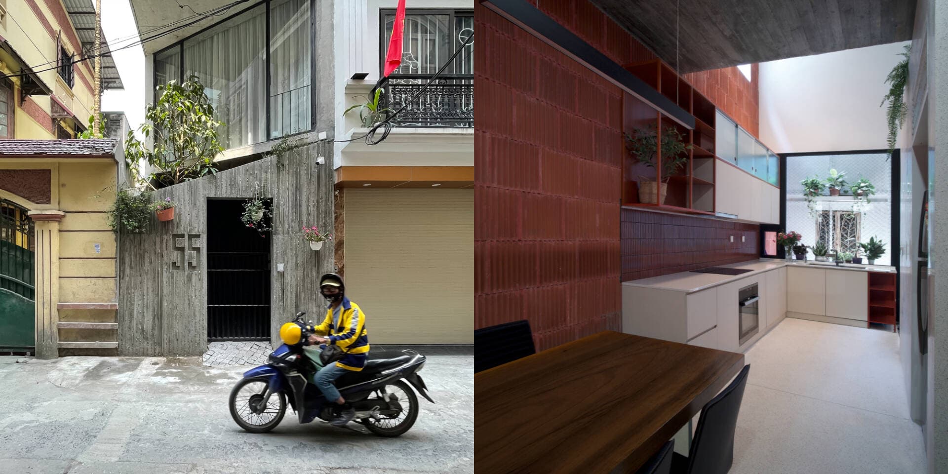 Nhà 30m2 sở hữu giải pháp hợp lý, giải quyết hết nhược điểm nhà hướng Tây trong ngõ