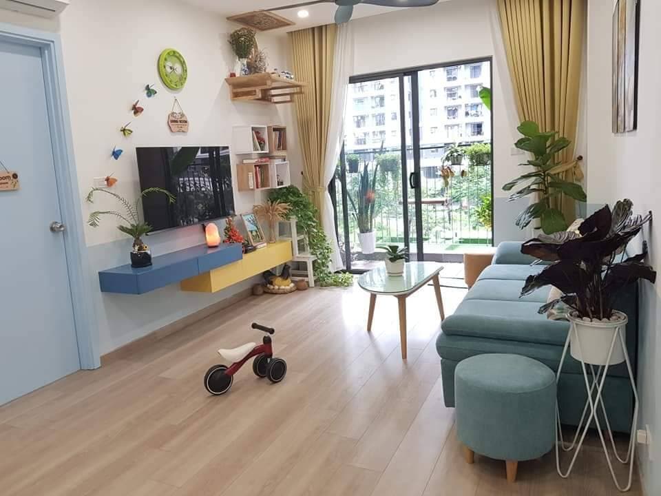Căn hộ 70m2 đầy màu sắc là thành quả sau 9 năm tích góp của cặp vợ chồng trẻ