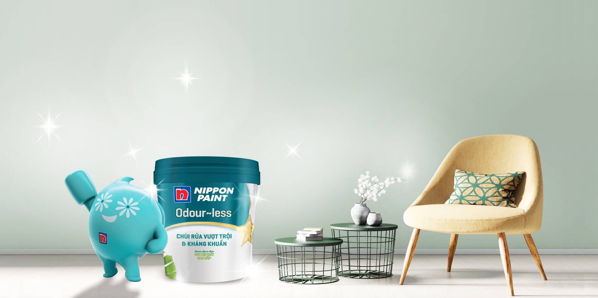 Review sơn kháng khuẩn Nippon - Giải pháp cho không gian sống sạch, đẹp, an toàn