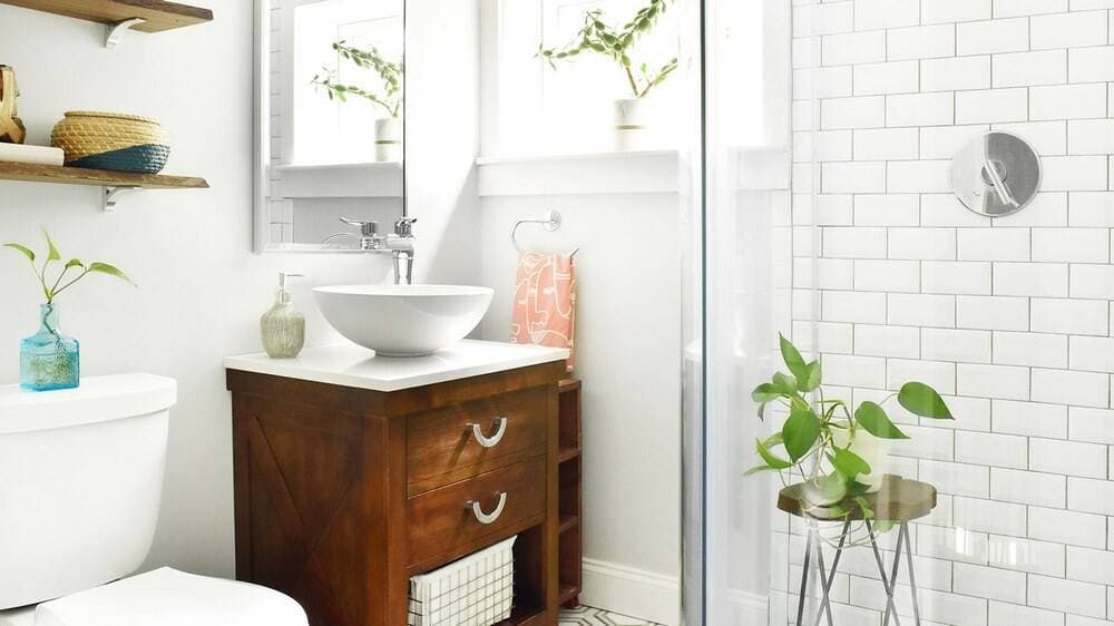 7 món đồ sinh ra dành cho phòng tắm nhỏ
