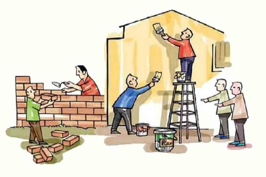 Tư vấn: Giải quyết thế nào khi ‘lỡ’ lấn 2cm tường sang đất nhà hàng xóm?