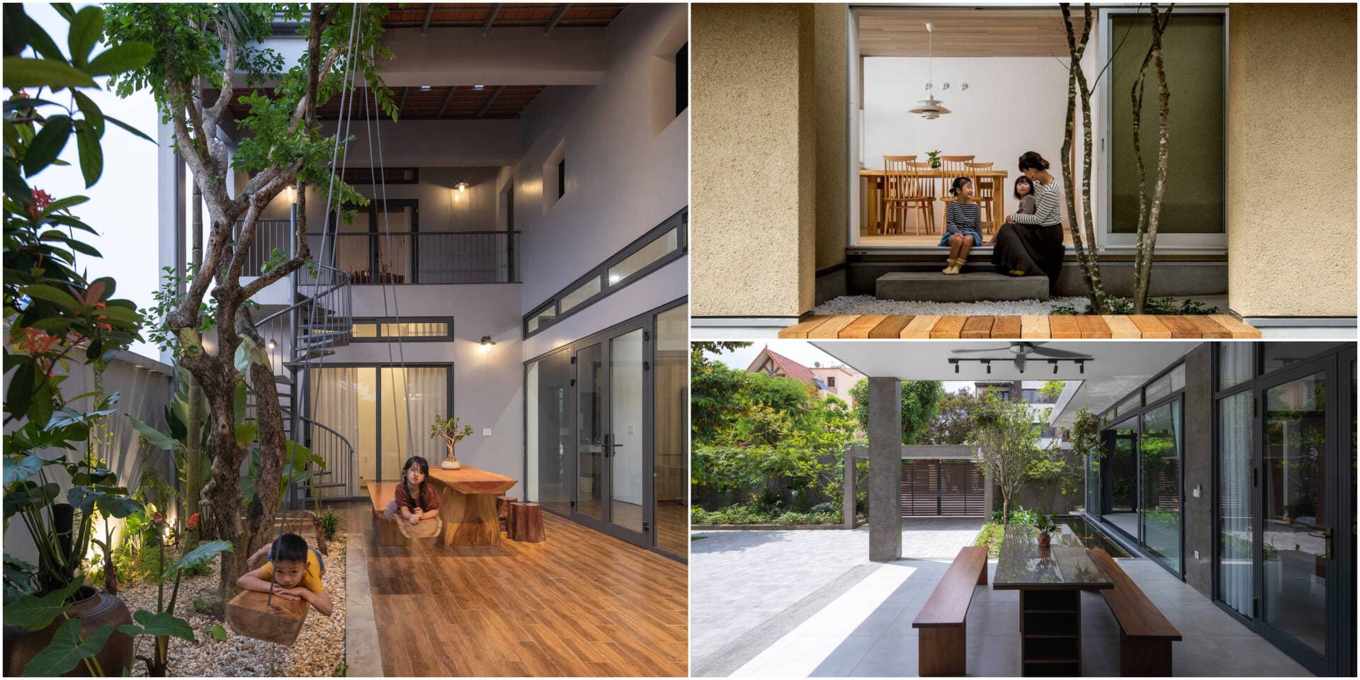 10 nhà đẹp nổi bật nhờ không gian sinh hoạt chung, thiết kế đa dạng phong cách nhưng đều chú trọng gắn kết gia đình