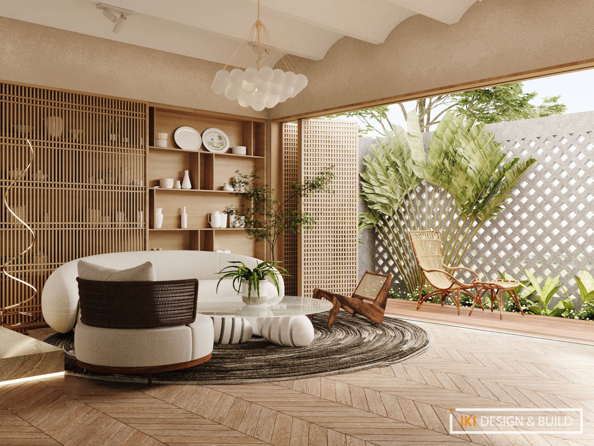 Ngôi nhà đằm thắm, nhẹ nhàng giữa chốn đô thị đông đúc, phồn hoa