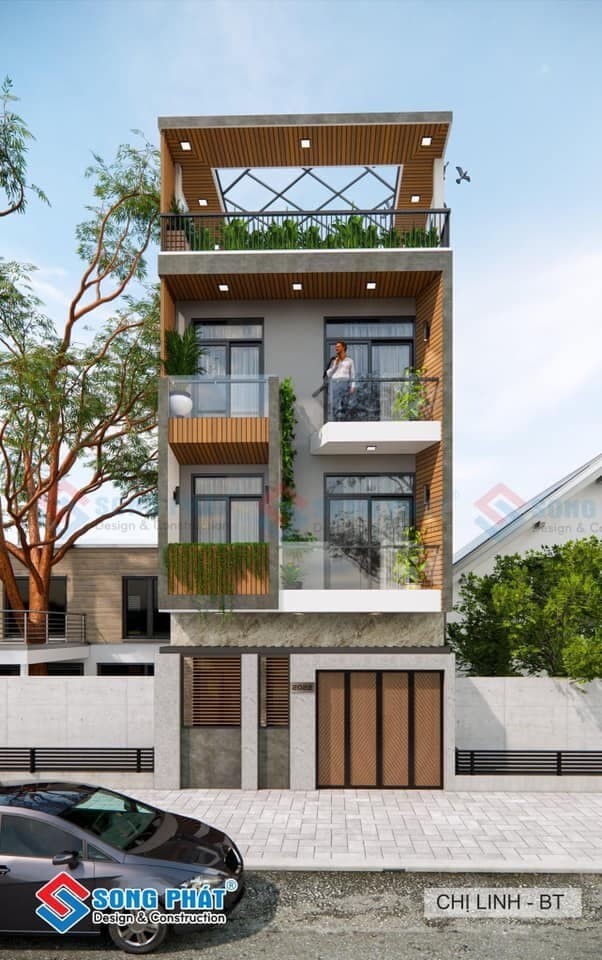 Thiết kế nhà 6x10m không gian sống hiện đại xu hướng 2022