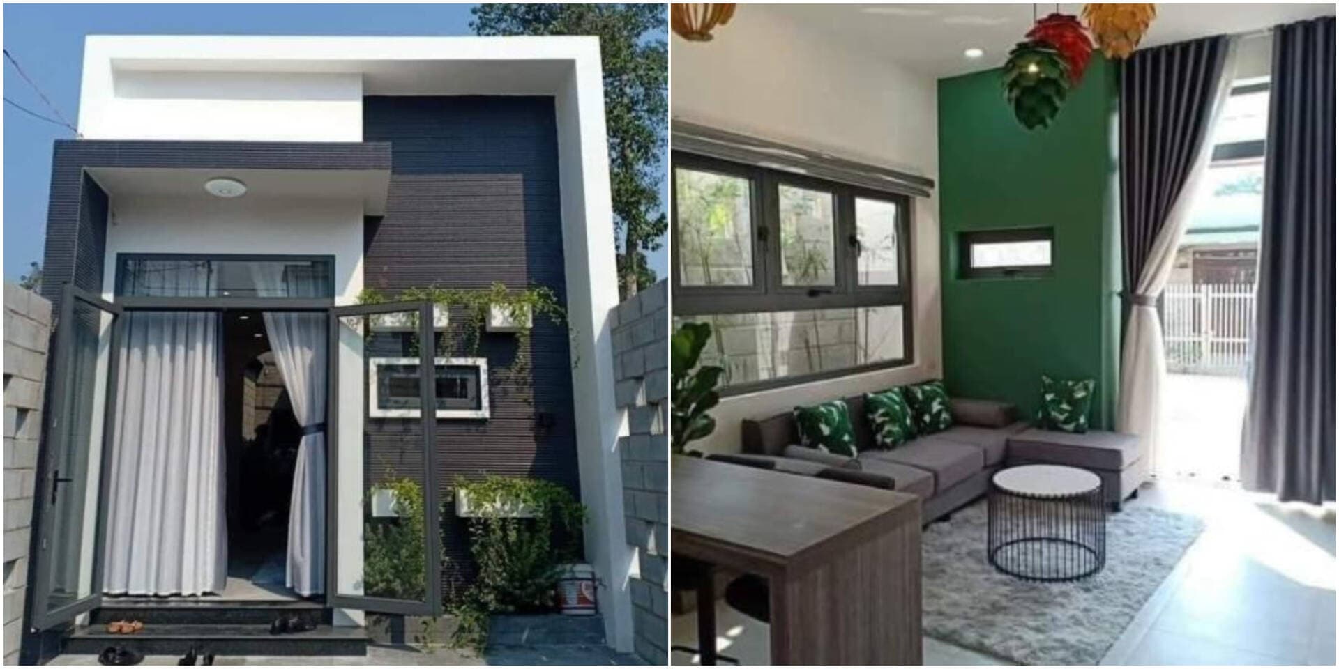 Mẫu nhà cấp 4 mái bằng chi phí hoàn thiện dưới 500 triệu đồng