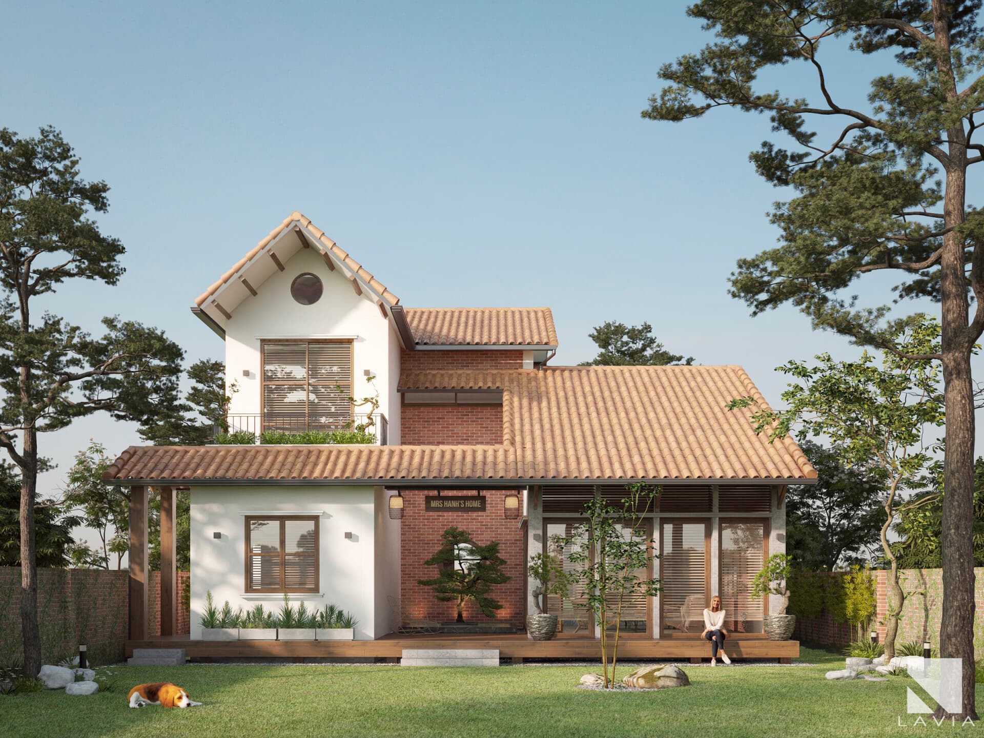 Villa phong cách nhật trong lòng Hà Nội