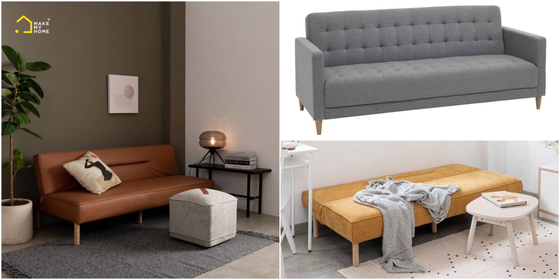 Top 5 sofa giường dưới 10 triệu đồng, phù hợp phòng khách nhỏ 12m2
