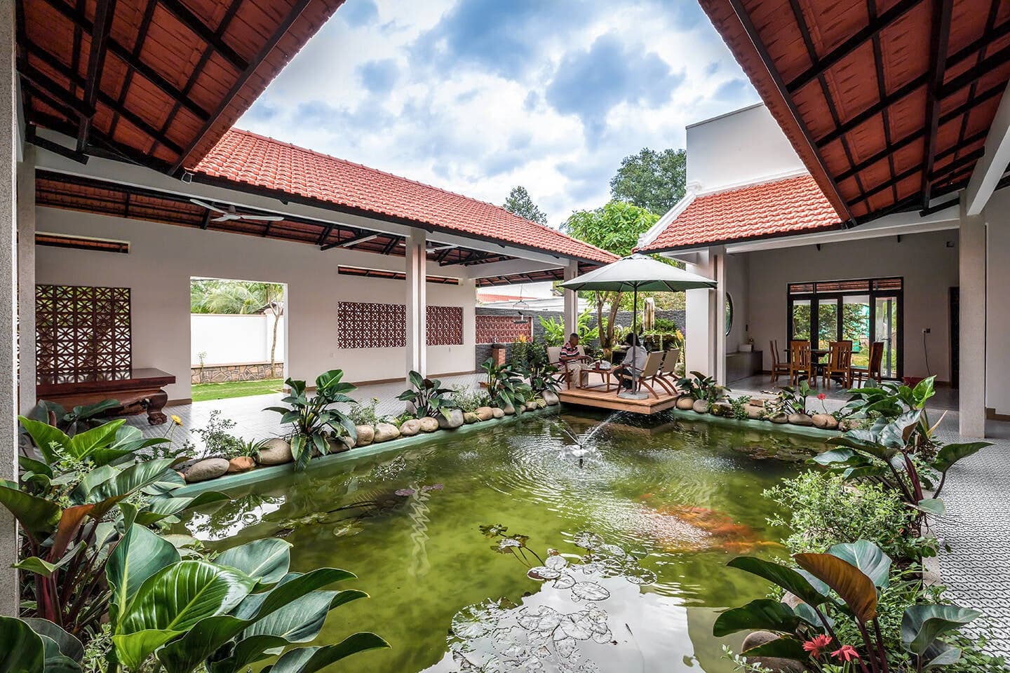 6 ý tưởng để biến sân trong nhà bạn khác lạ và thú vị hơn