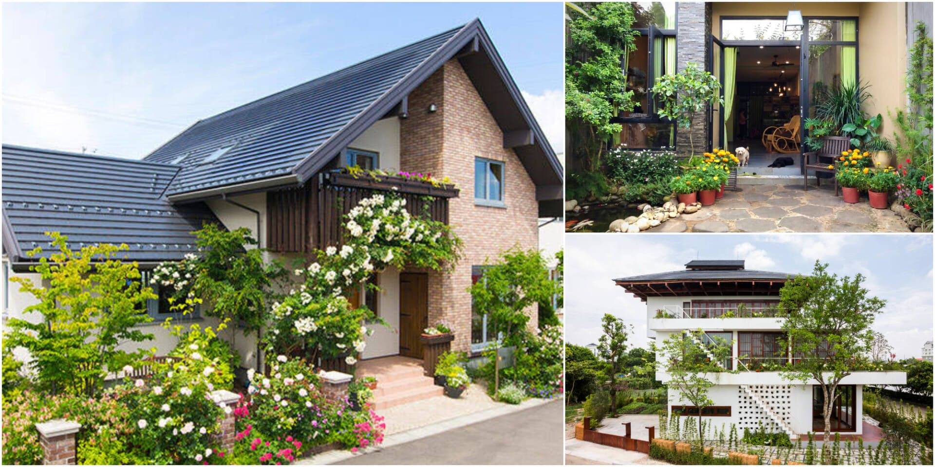 10 ngôi nhà thiết kế ngập tràn sắc hoa của những gia đình đa thế hệ yêu thiên nhiên