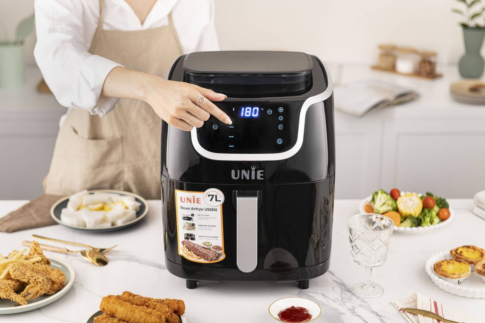 List nồi chiên hơi nước, nồi chiên không dầu giảm đến 73%, duy nhất từ ngày 22-31/03 (phần 1)