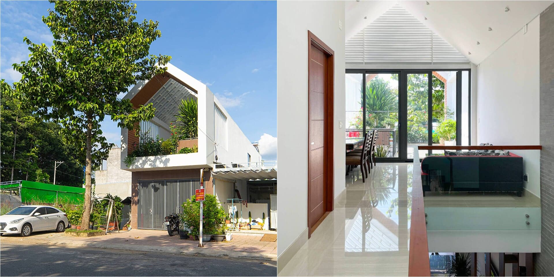 Nhà ống 2 tầng thiết kế đáp ứng nhu cầu sinh hoạt và nghỉ ngơi của gia chủ vừa nghỉ hưu 