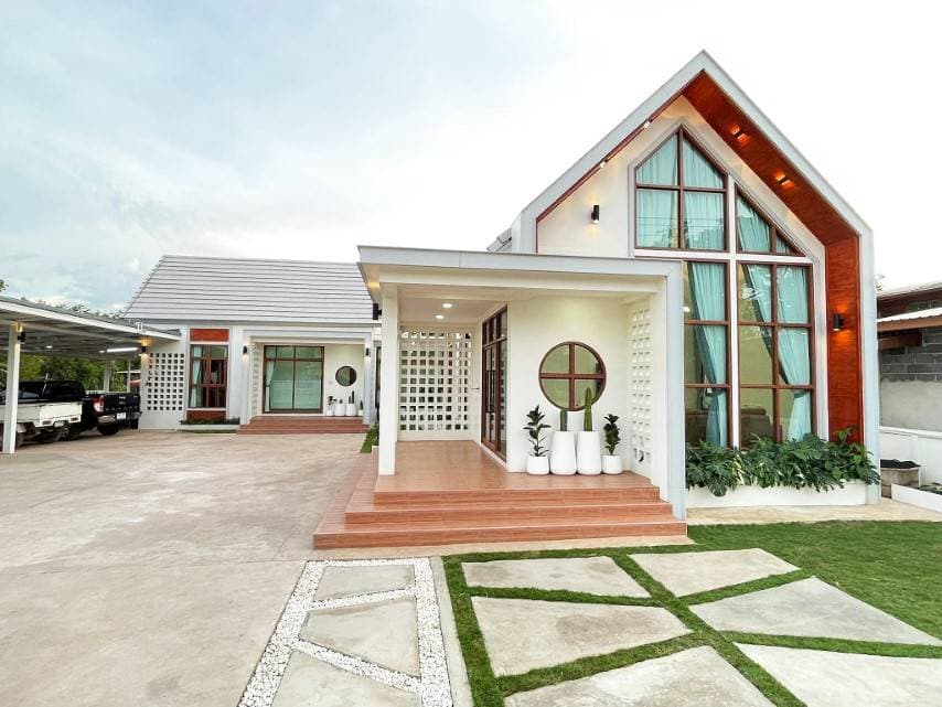 KTS thực hiện đề bài của chủ nhà: nhà chữ L, công năng chỉ trên 1 mặt bằng và chống nóng 