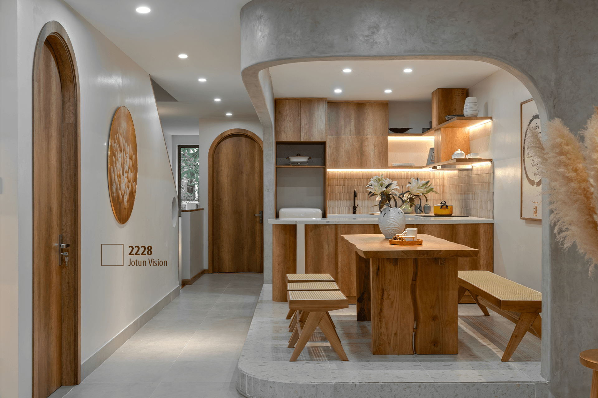 Cải tạo căn shophouse mang phong cách Japandi nhẹ nhàng, thanh lịch tại Hà Nội