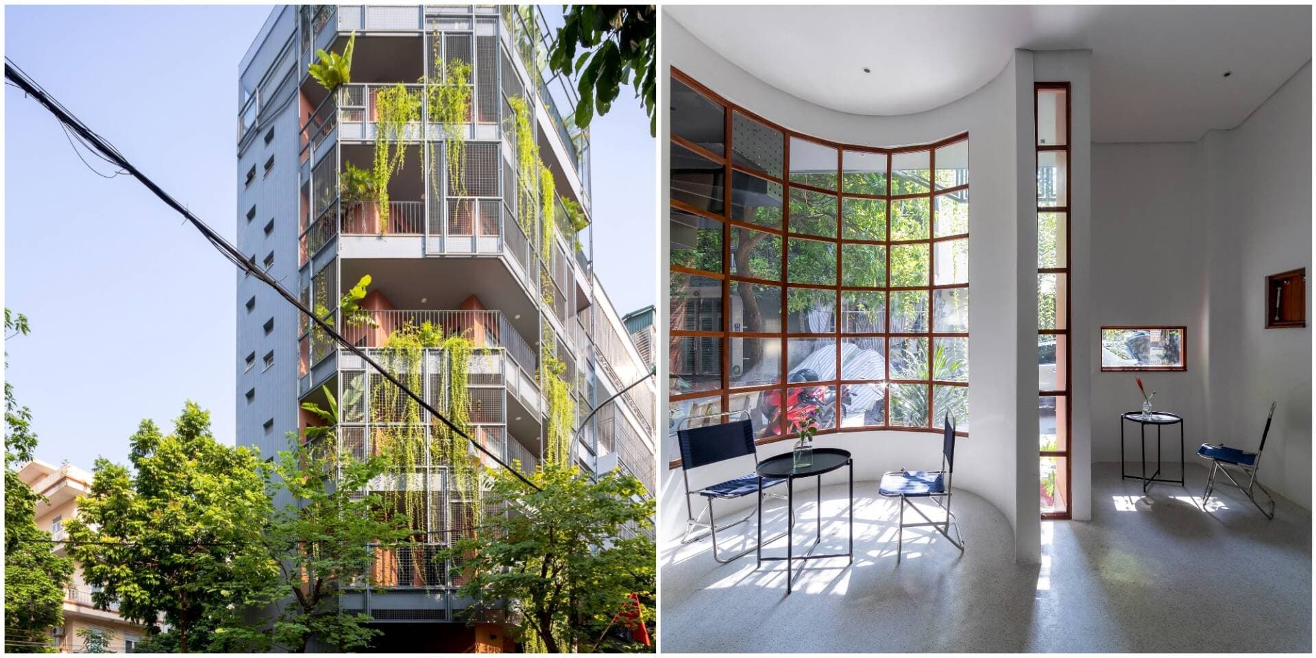 ML House - Khu chung cư được cải tạo lại, có quán cà phê, có cả vườn cây giúp góc phố thêm xanh