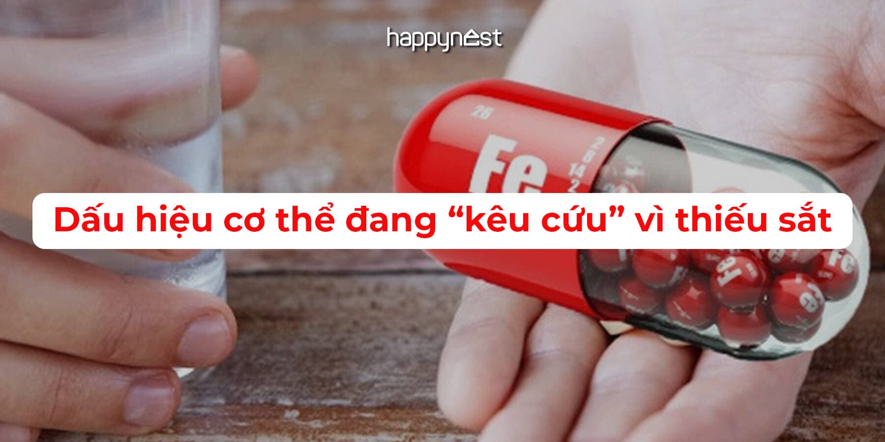 9 dấu hiệu cơ thể thiếu sắt bạn thường bỏ qua và cách khắc phục