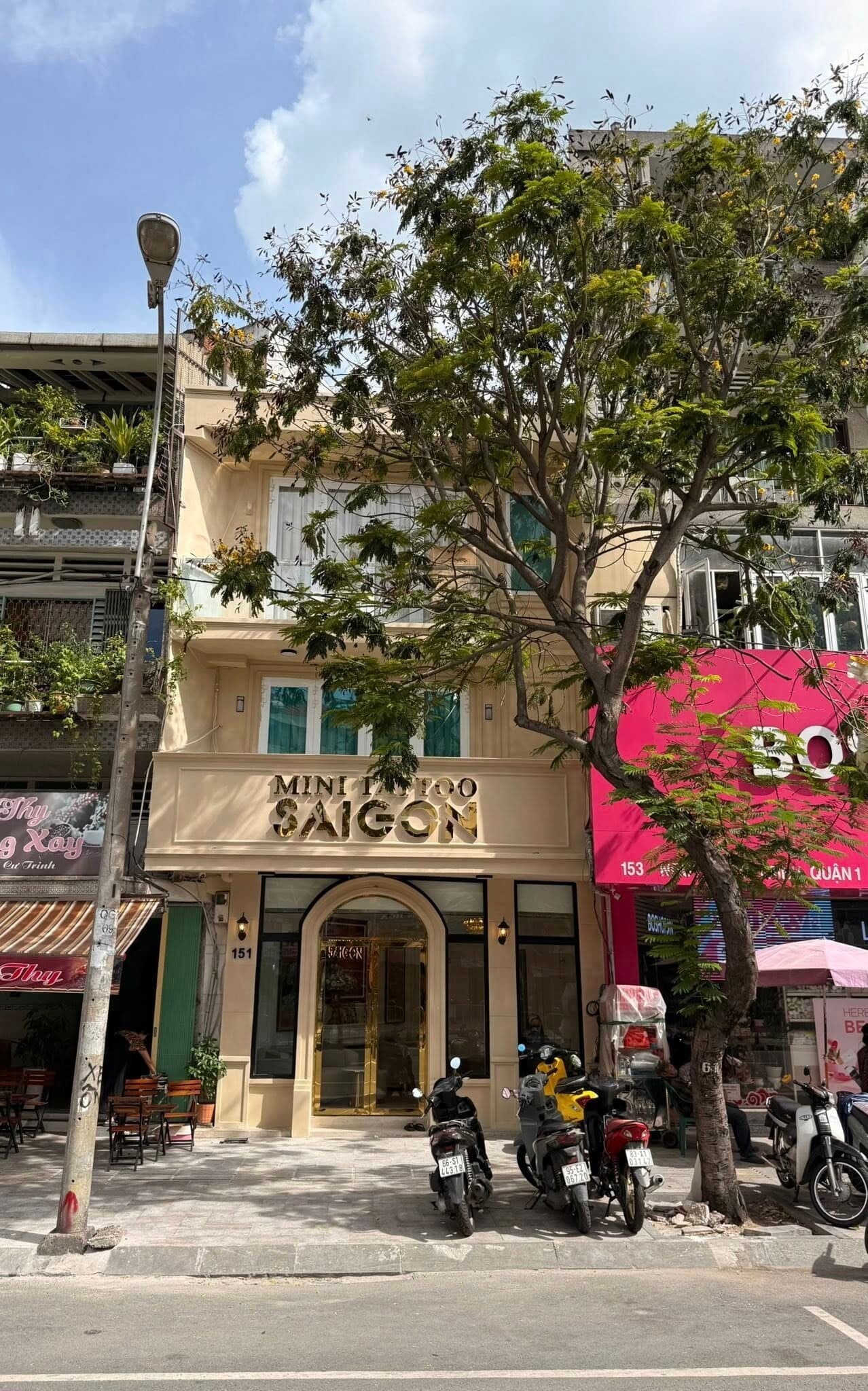 Hoàn thiện nội thất shophouse Mini Tattoo Nguyễn Cư Trinh Quận 1