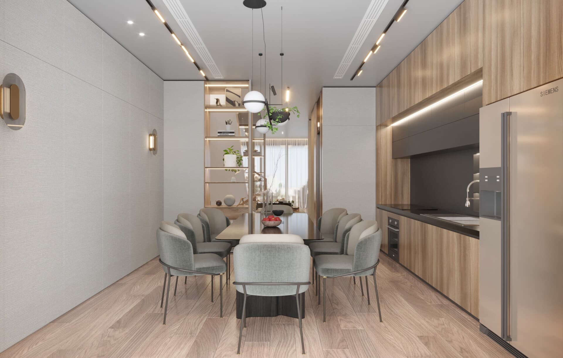 Thi công thiết kế B House tại Tân Phú mang phong cách hiện đại ấm áp và không gian sống kết nối tự nhiên