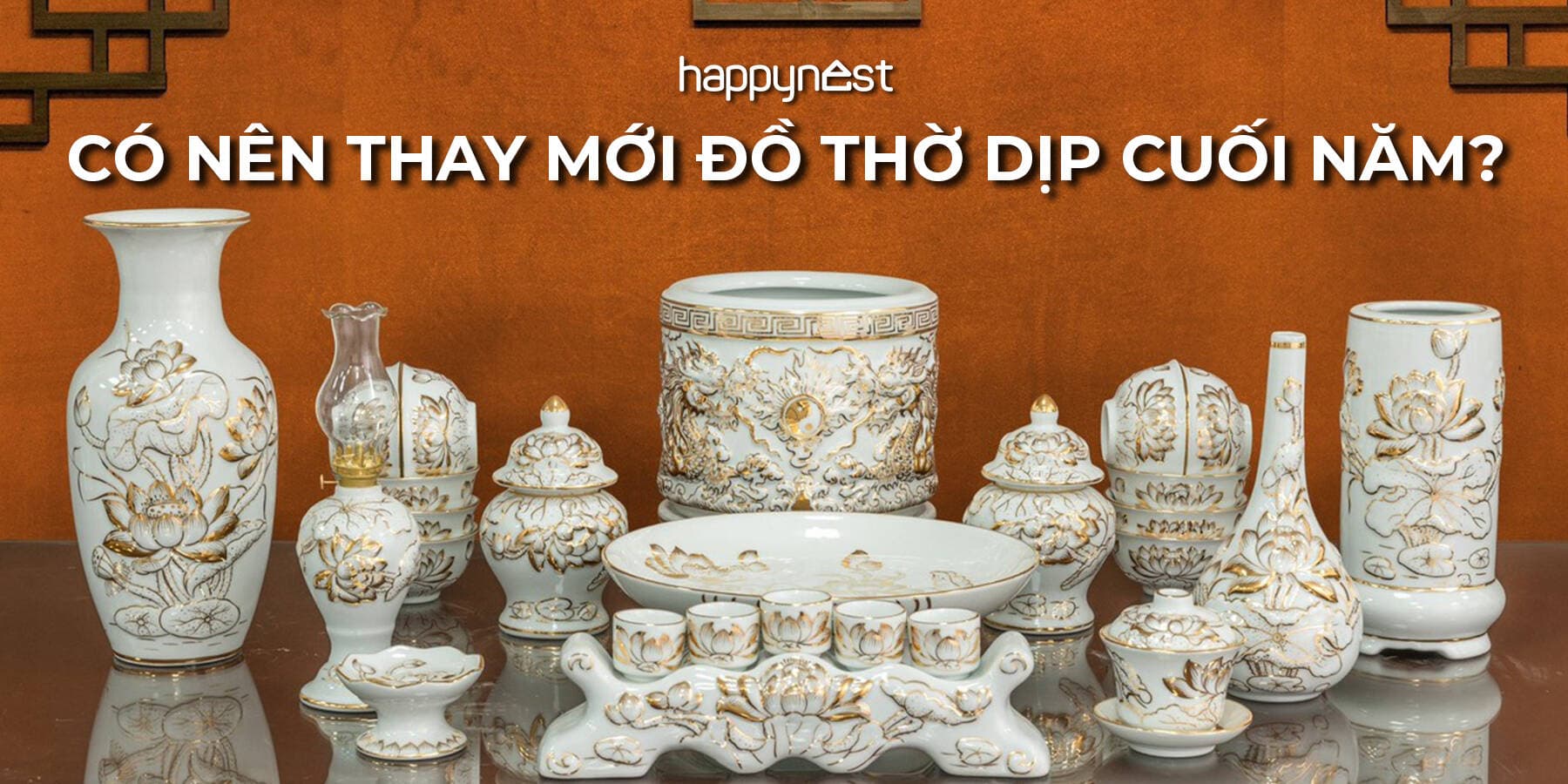 Có nên thay mới bát hương, đồ thờ dịp cuối năm không?