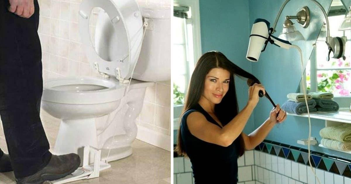 Bộ sưu tập những phát minh tuyệt vời giúp phòng tắm thêm tiện lợi và thú vị