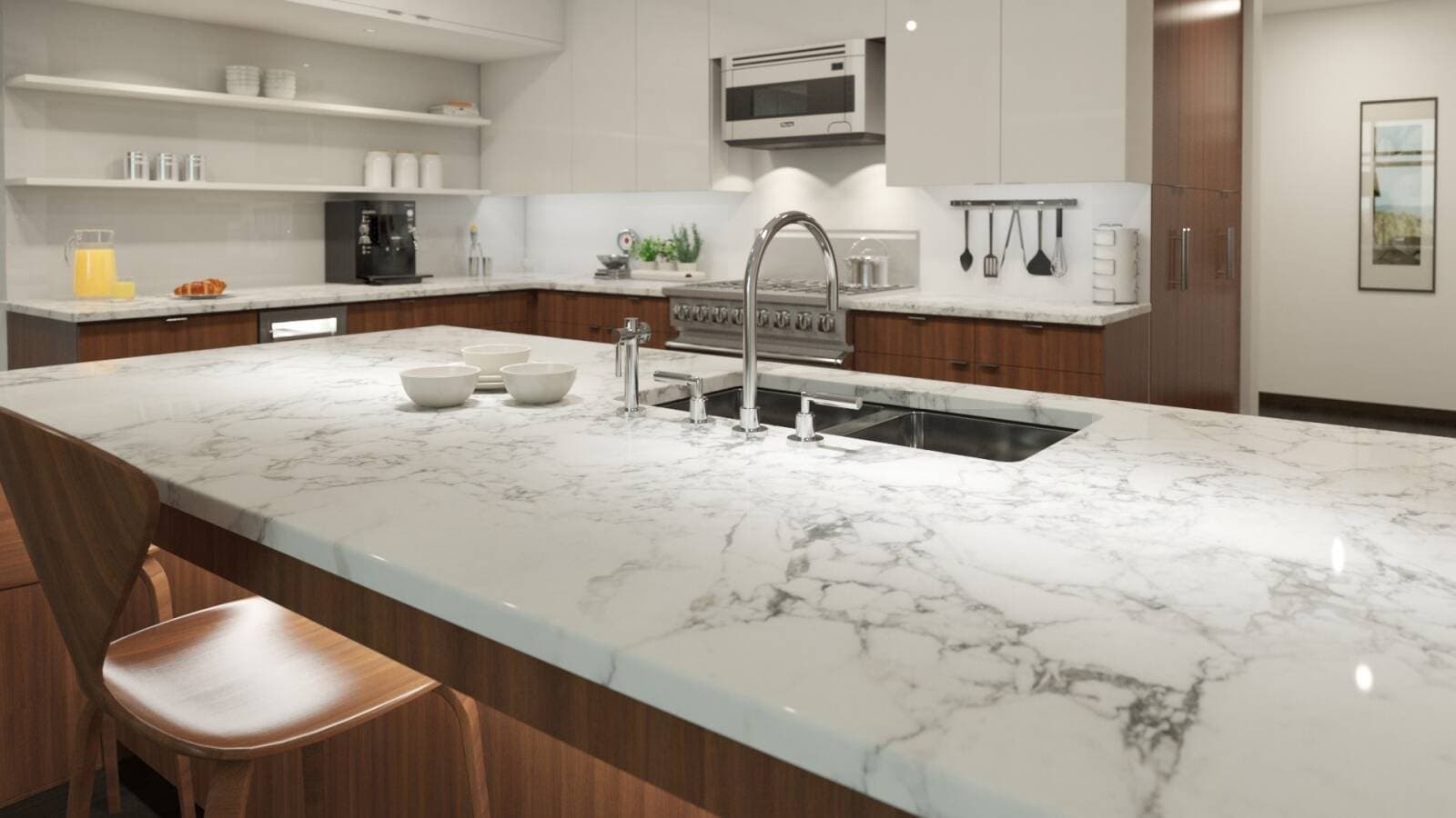 Những điều tuyệt đối không được làm để bảo vệ mặt đá bếp bền đẹp lâu dài