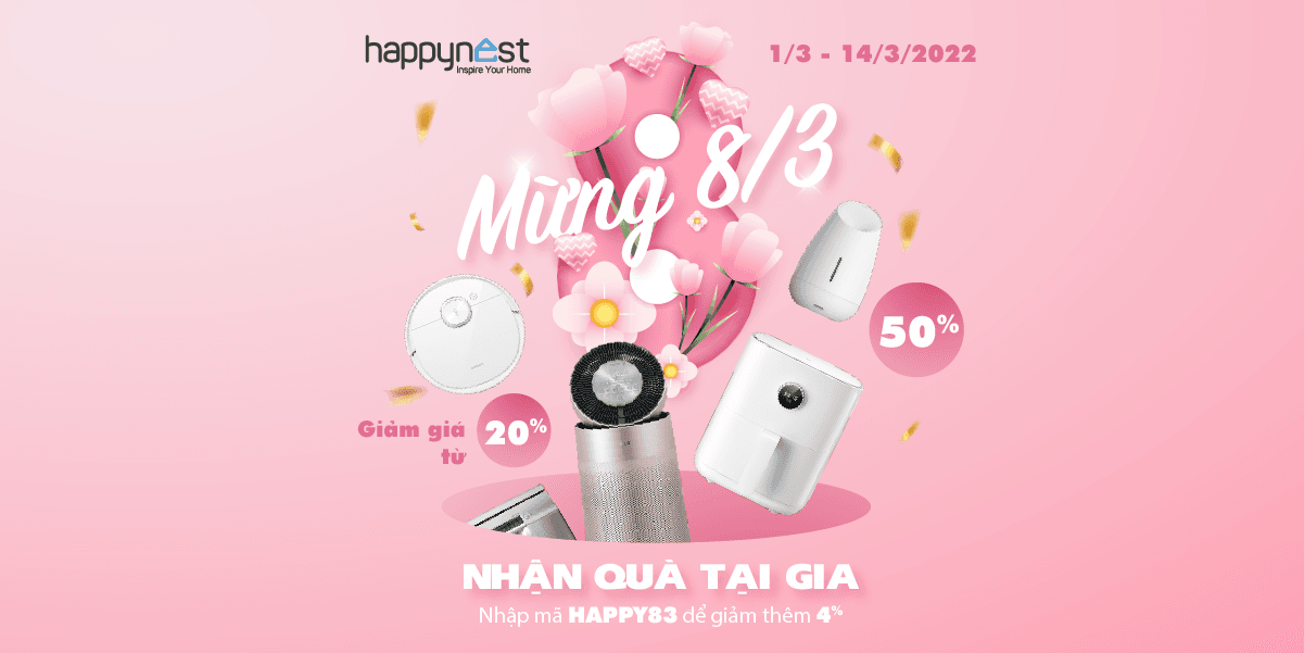 Flash Sale 1 ngày duy nhất chào mừng ngày Quốc tế phụ nữ 8/3