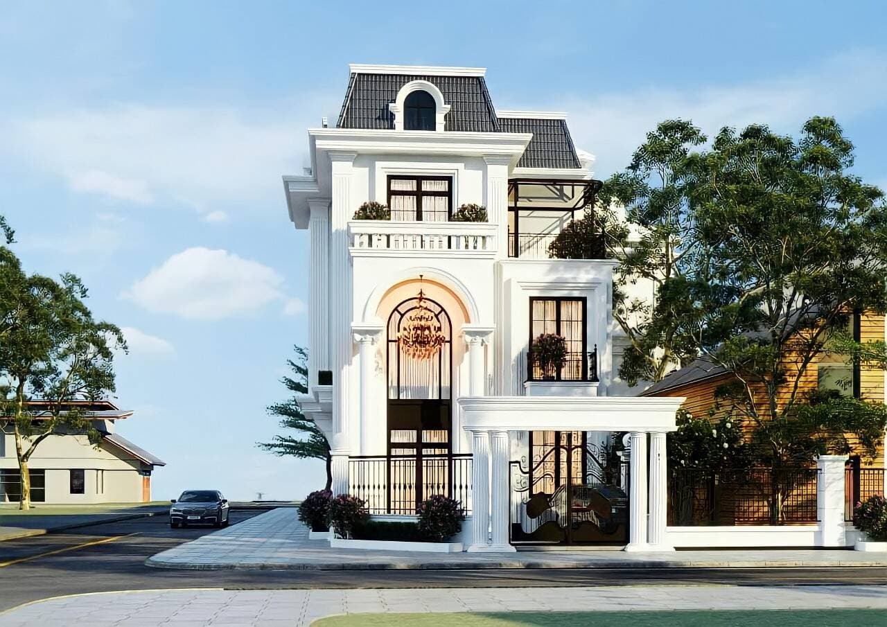 Thiết kế biệt thự Tân Cổ Nghi Sơn - Thanh Hóa