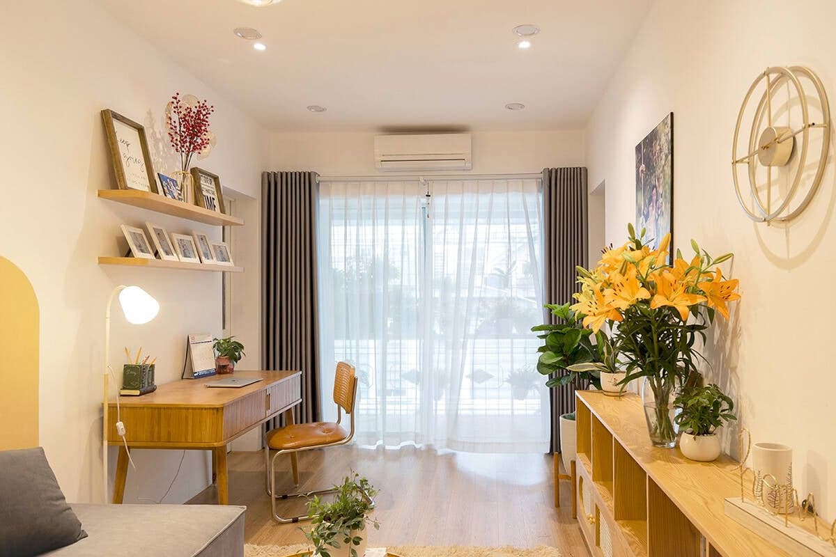 Nhà của Bon - Căn hộ 50m2 được cải tạo để phù hợp với sinh hoạt, chi phí khoảng 150 triệu đồng