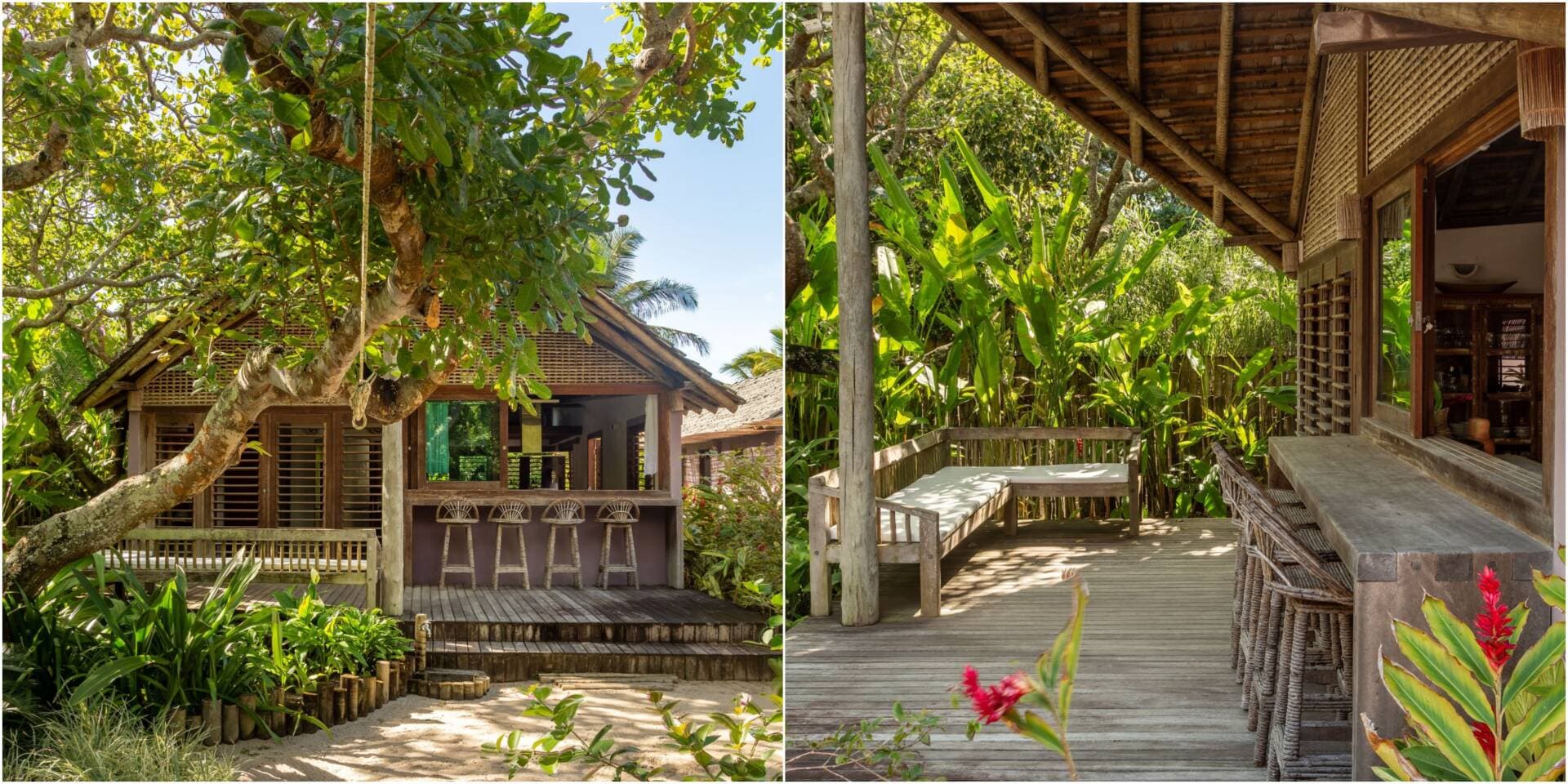 Ngôi nhà làm bằng gạch nung và gỗ, “chạy trốn đô thị náo nhiệt” để tìm về thiên nhiên nguyên sơ