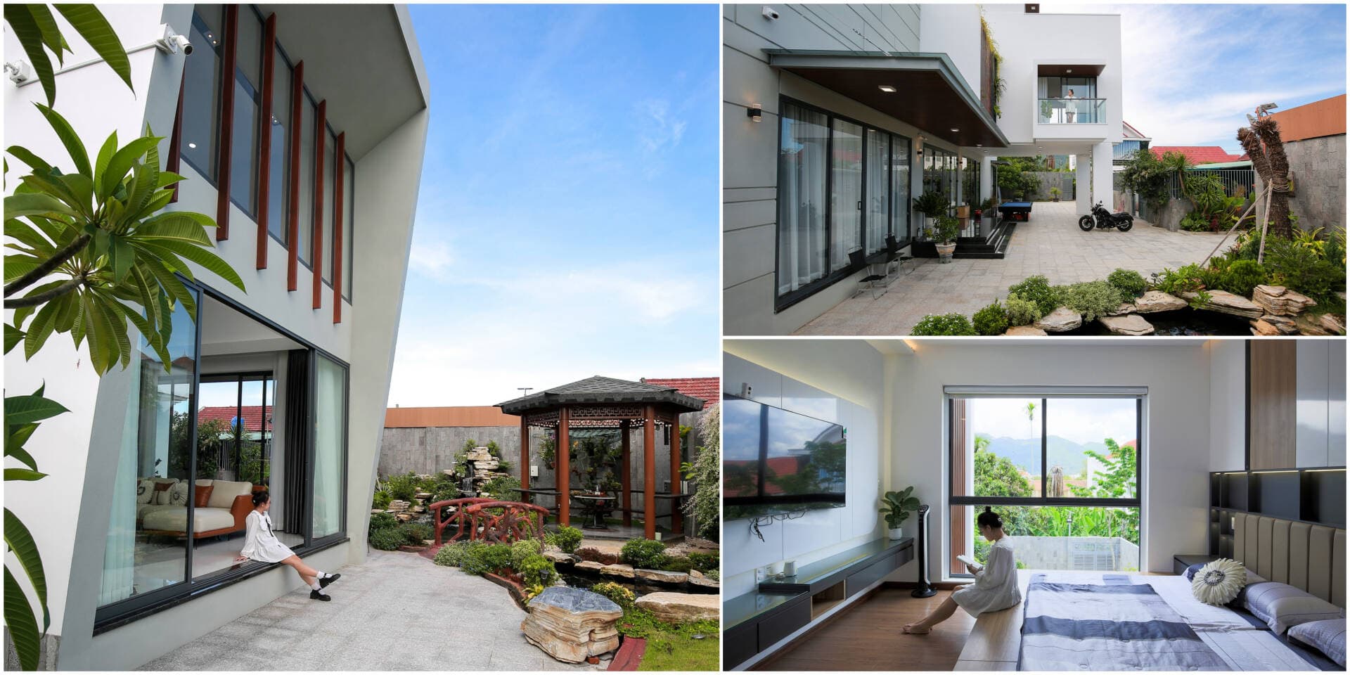 KTS thiết kế QP’s House có đến 2 cầu thang xoắn ốc thay cho thang thẳng vì 2 ưu điểm này