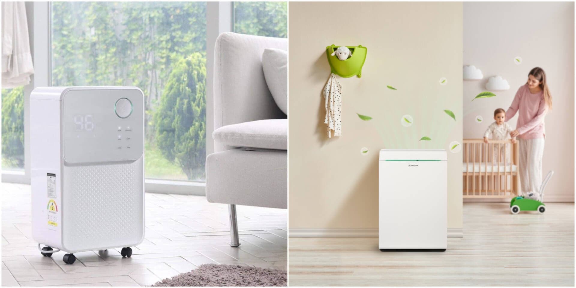 TOP 5 máy lọc không khí phù hợp phòng từ 20 - 40m2, giá từ 1,8 triệu đồng