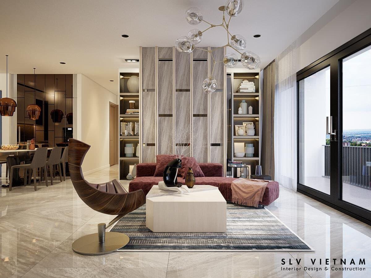 Dự án thi công nội thất căn hộ The View Riviera Point - 125m2 - 3PN
