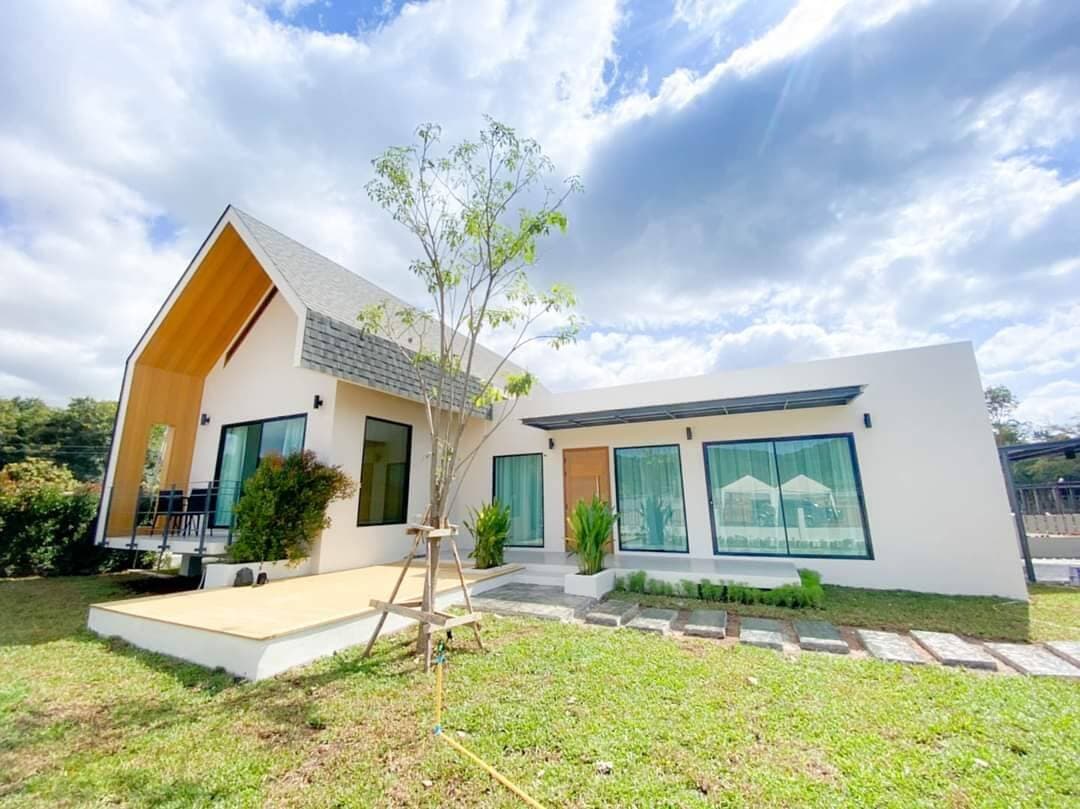Nhà 1 tầng 3 phòng ngủ ở quê thoải mái, sáng sủa tựa như một khu nghỉ dưỡng thu nhỏ