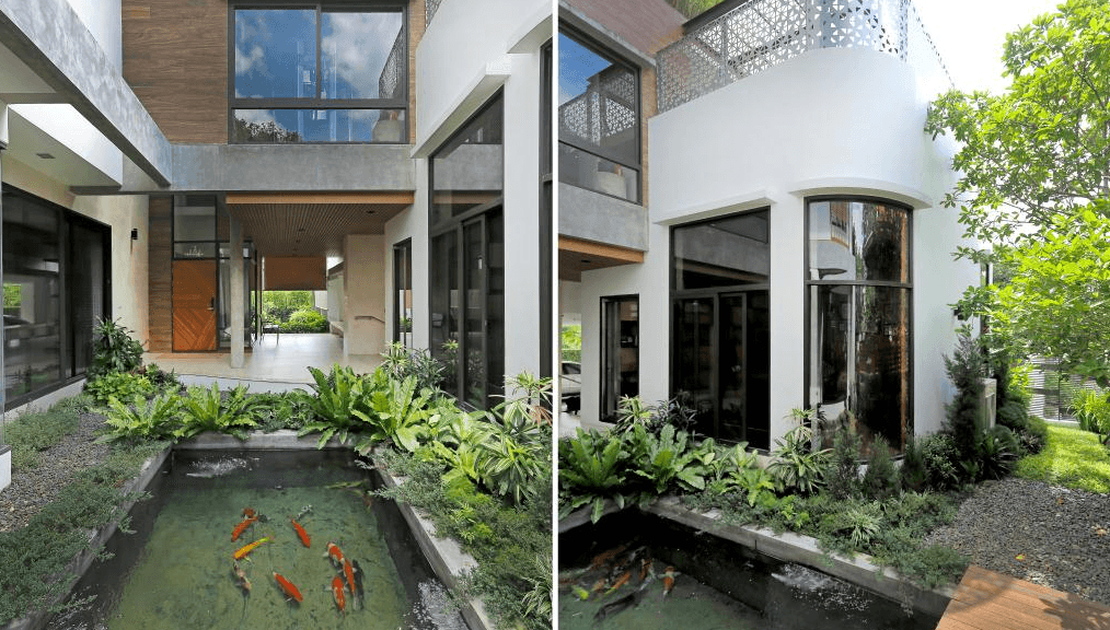 H House chú trọng thiết kế “giao tiếp” với thiên nhiên qua vật liệu và bố cục không gian