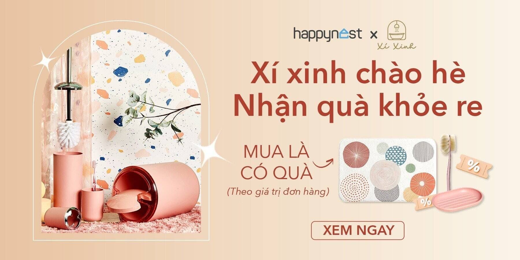 Ưu đãi 17% chào mừng Xí Xinh gia nhập Happynest Shop