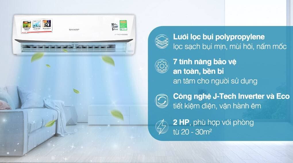 Top 5 máy lạnh 2 HP bán chạy nhất năm 2023