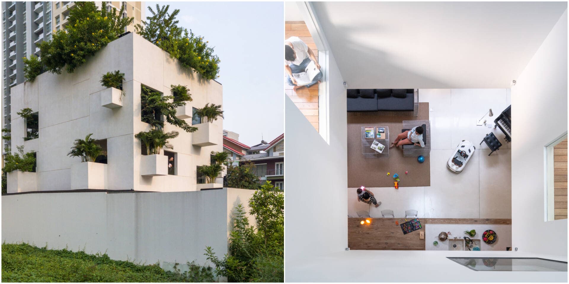 Sky House - Ngôi nhà mở và thở giữa lòng phố thị