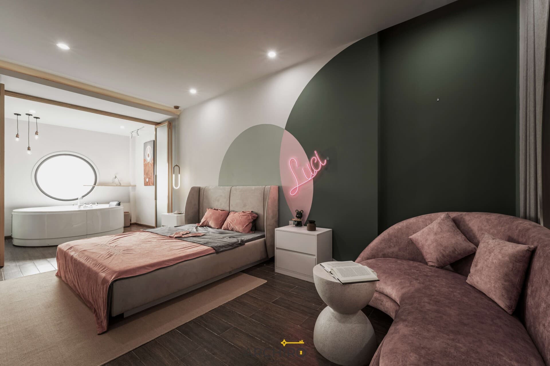 Princess Suite - Nội thất phong cách Romantic cho không gian sống ngọt ngào, lãng mạn