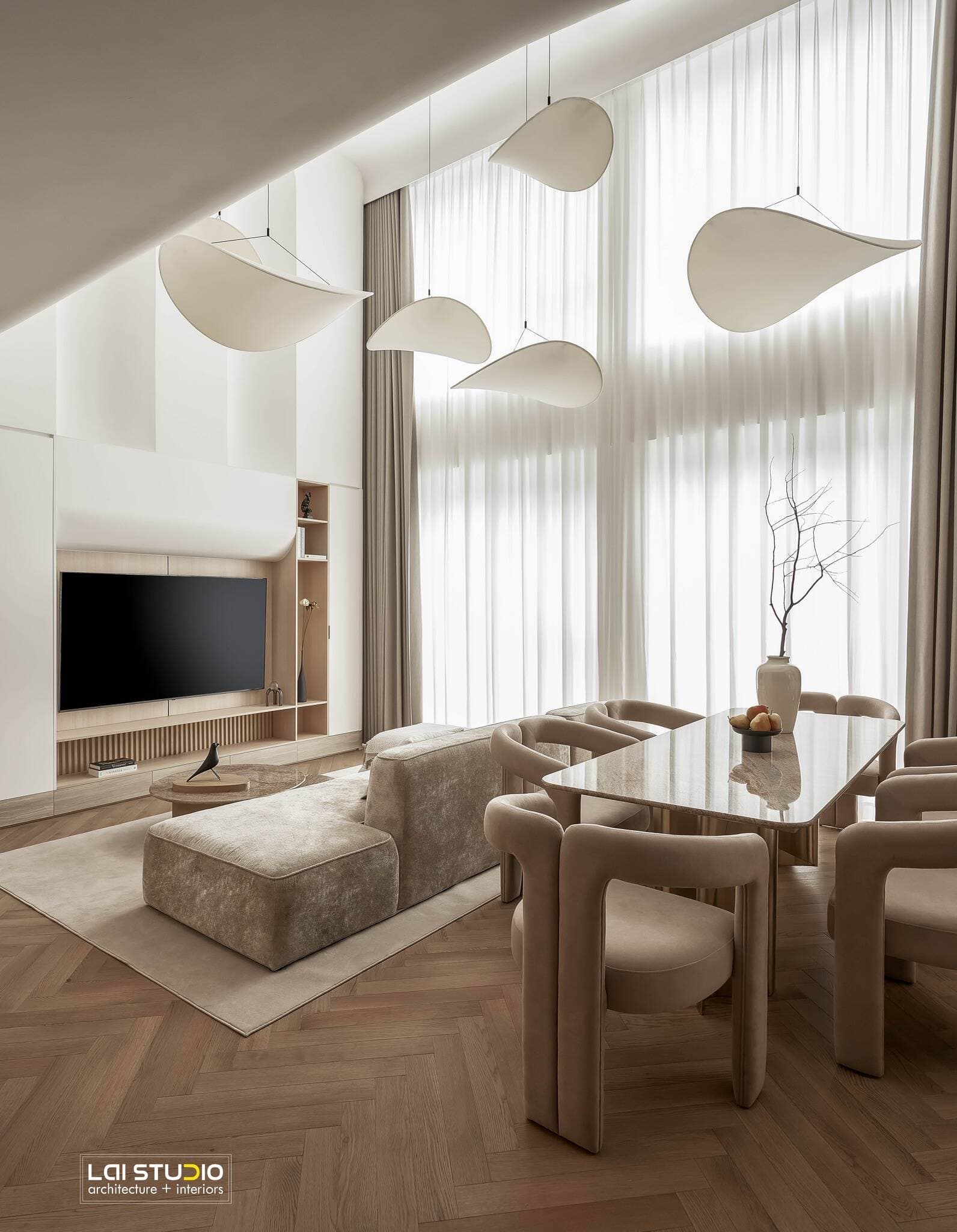 Căn hộ Loft tối đa hoá không gian sống với phong cách Japandi tại Thủ Thiêm