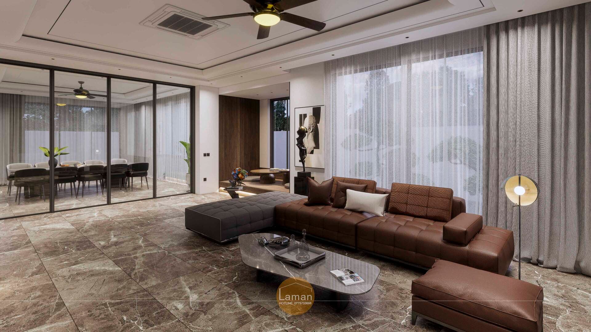 Cải tạo nhà 3 tầng 480m²: Từ cũ kỹ đến hiện đại, sang trọng và tiện nghi